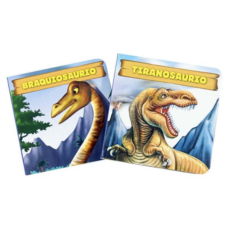 Dinos 6 libros acartonados