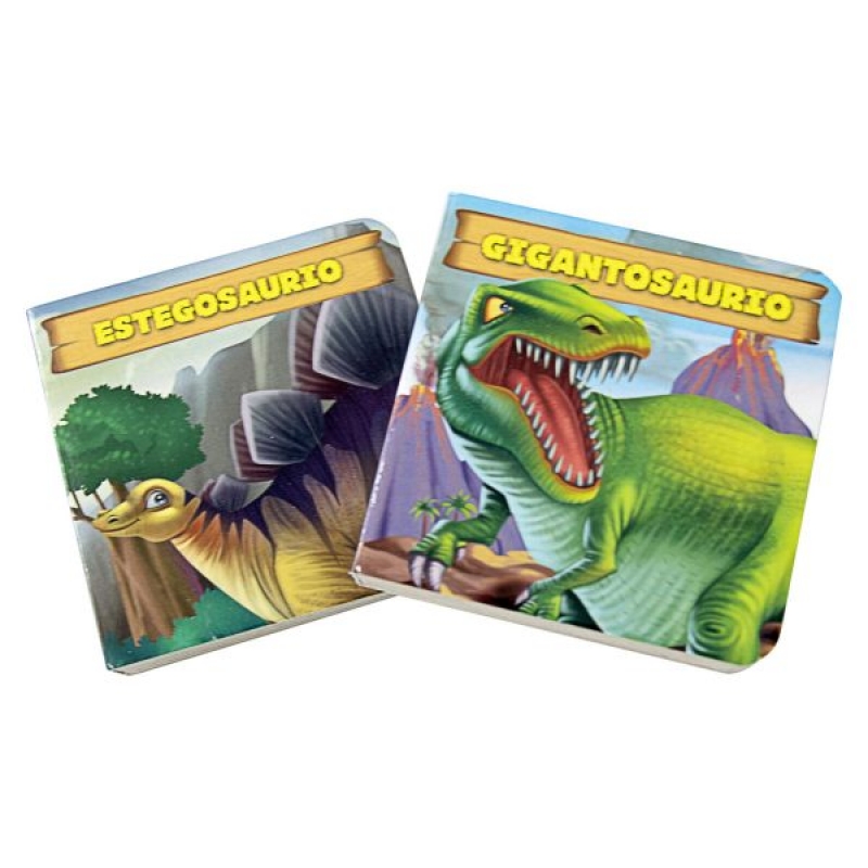 Dinos 6 libros acartonados
