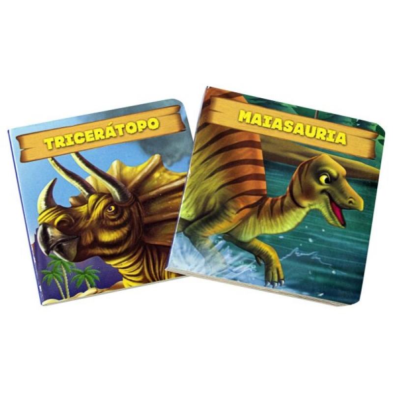 Dinos 6 libros acartonados