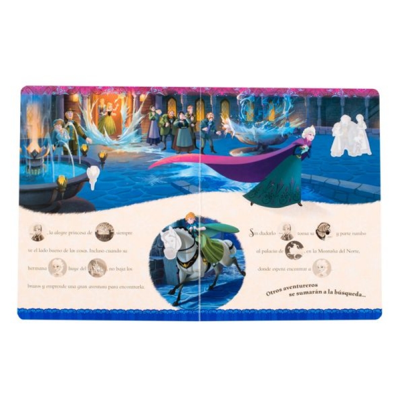 Disney Frozen Una Aventura Congelada. Maletín de Actividades y Calcamonías